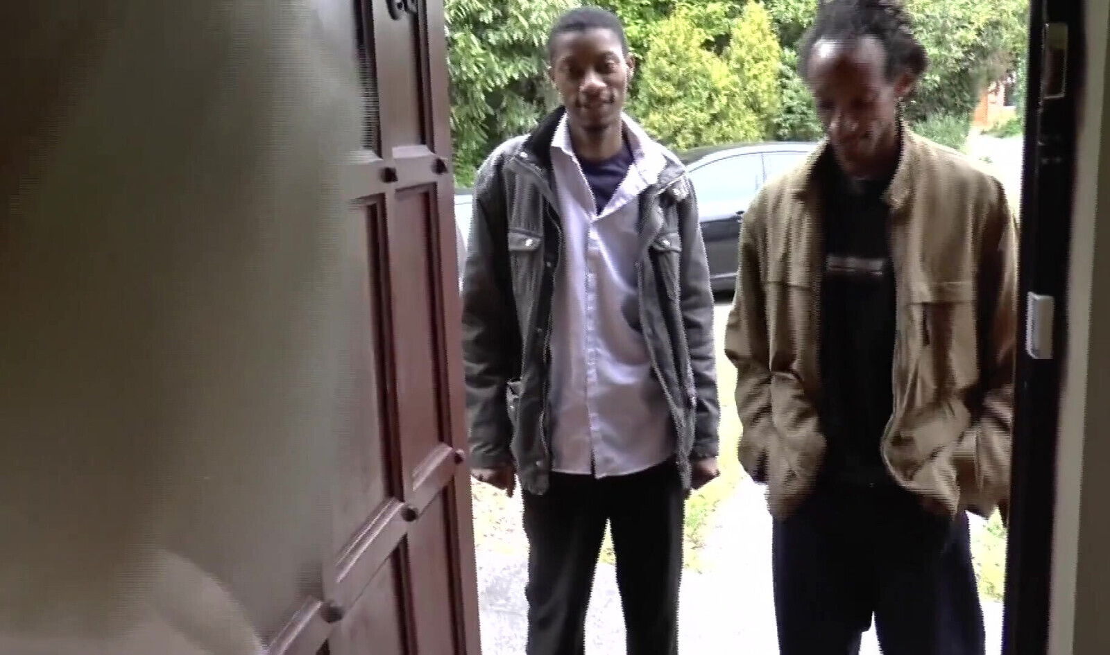 Granny double fucked hard