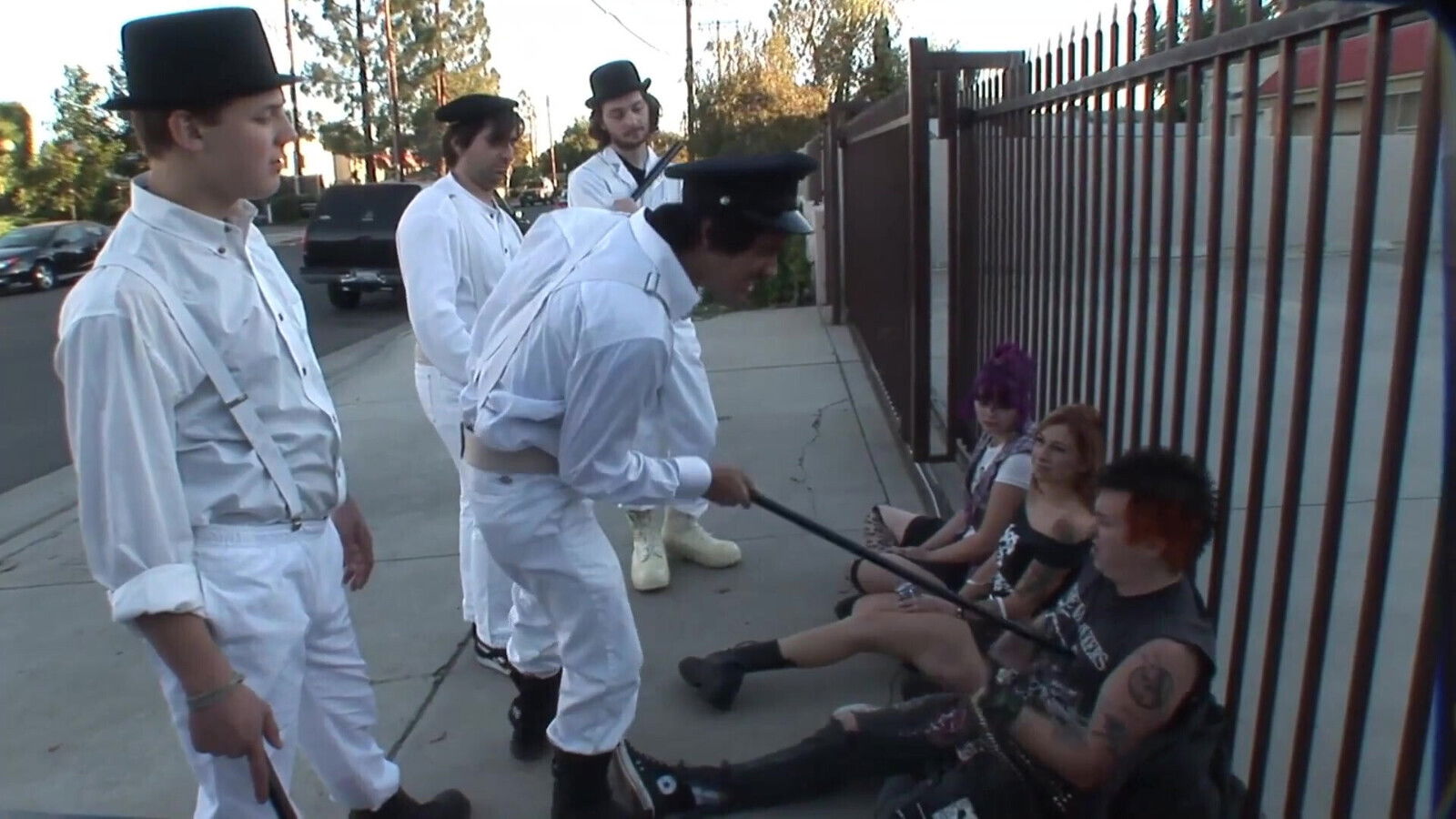 Dangerous gang-bang...