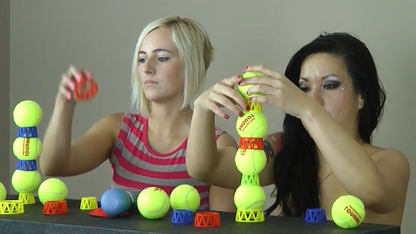 Blindfolded bound Grayjoy Cross, Kimmy squirks