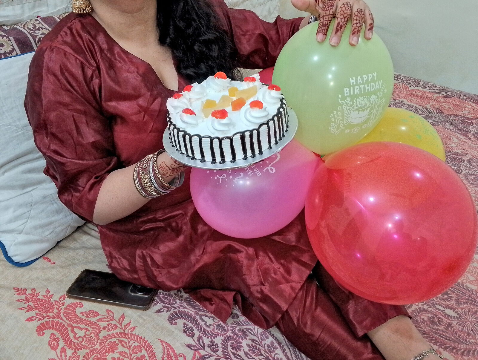Indian sister-in-law agrees birthday Hindi audio