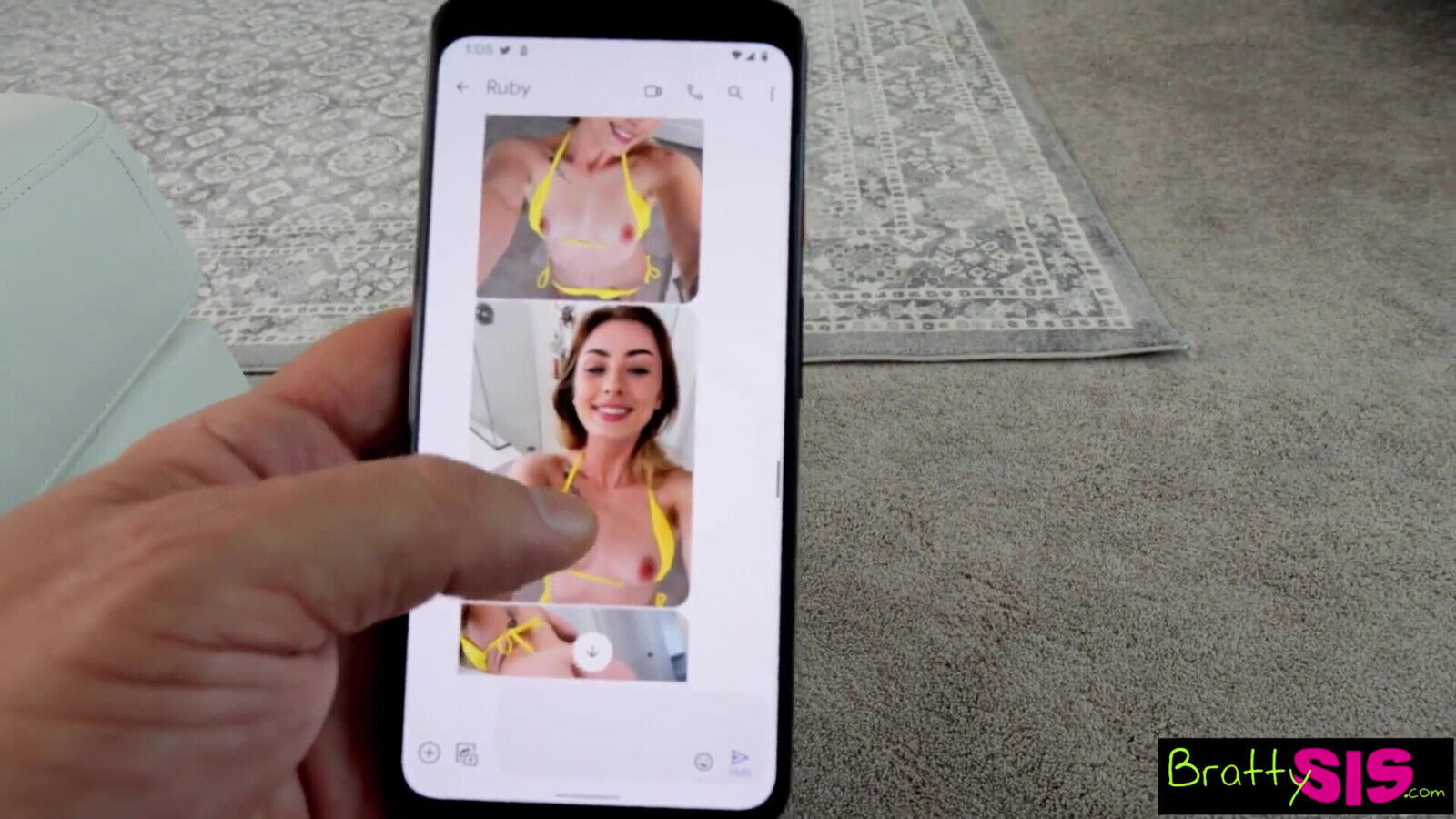 Accidentally Sent Stepbrother Nudes