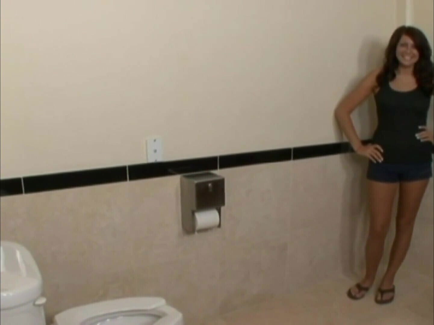 Toilet fucking, sucking