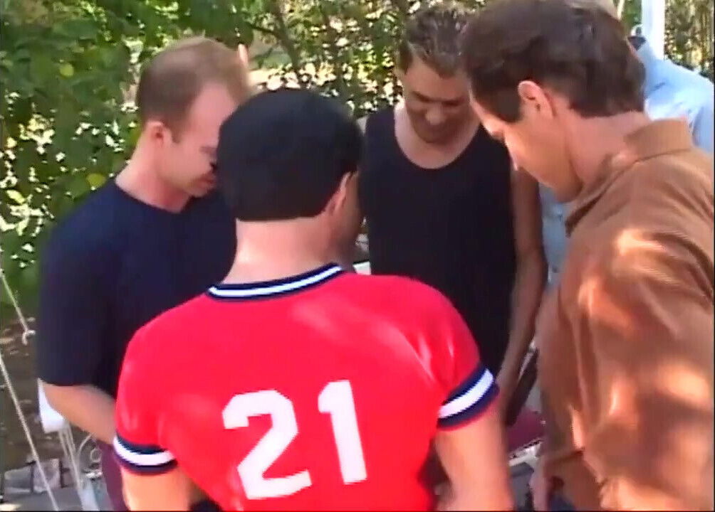 Wild gangbang brunette search pleasure