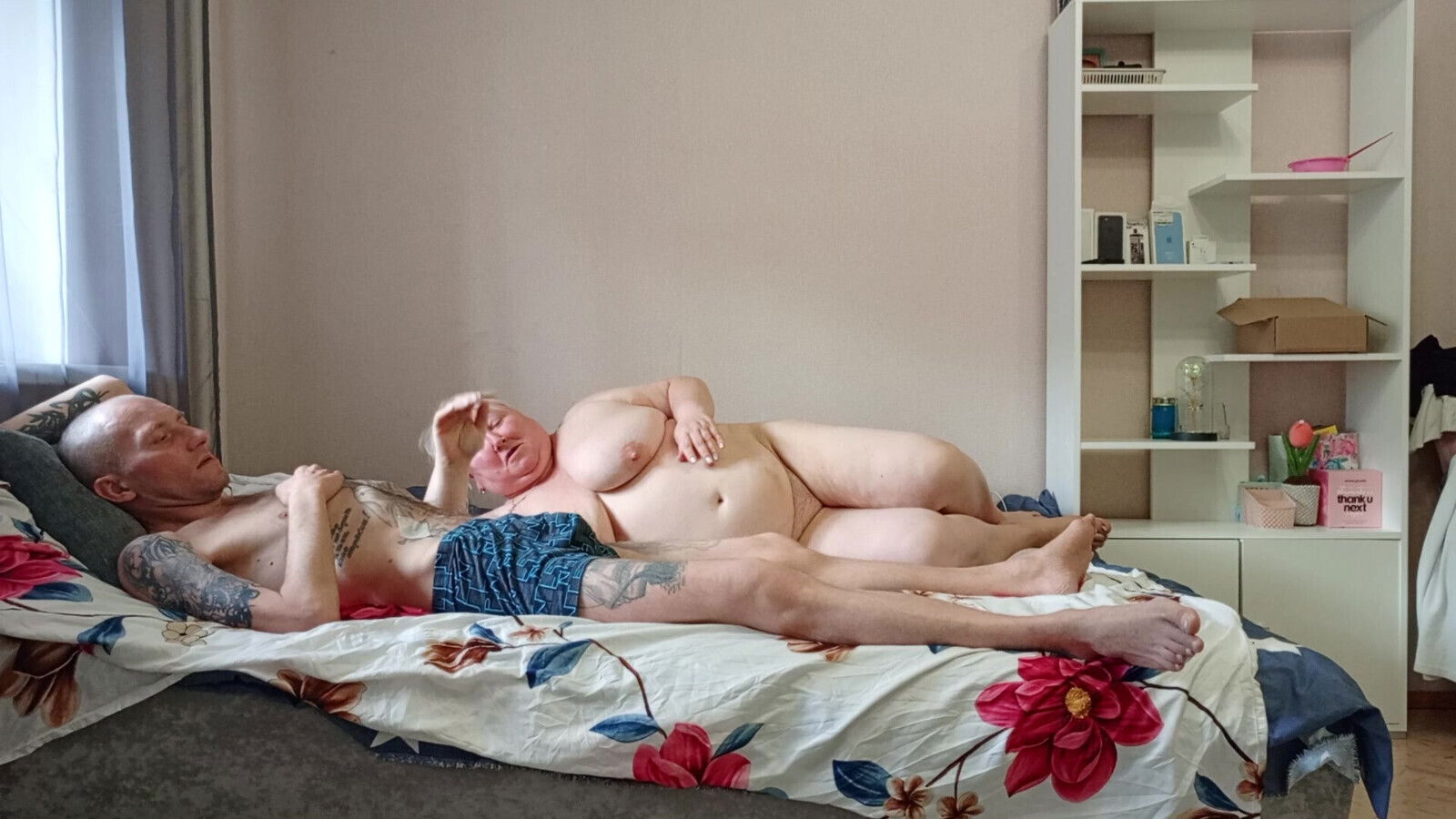 Mother-in-law professionally sucks swallows