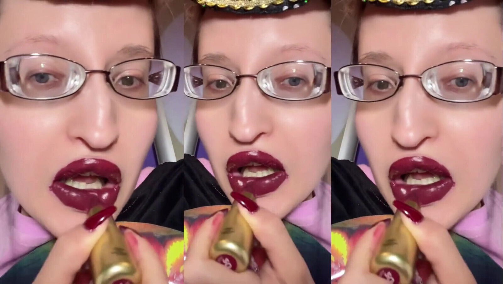 Glasses Pressed Your Forehead Asmr Into Femme Clip Findom Goaldigger