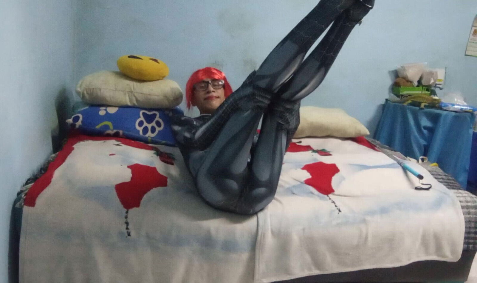 Joselynne Crossdresser Tight Cosplay Tall Heels Part