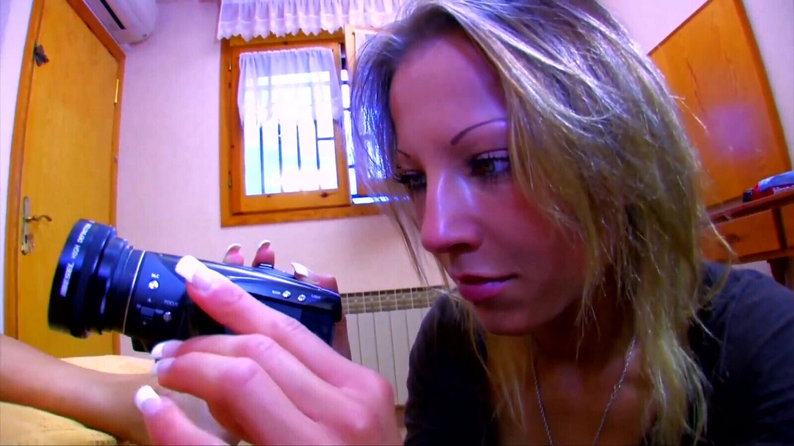 blonde milf tastes young