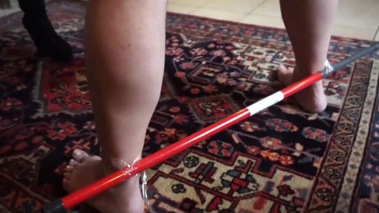 Femdom chicks love their slave balls