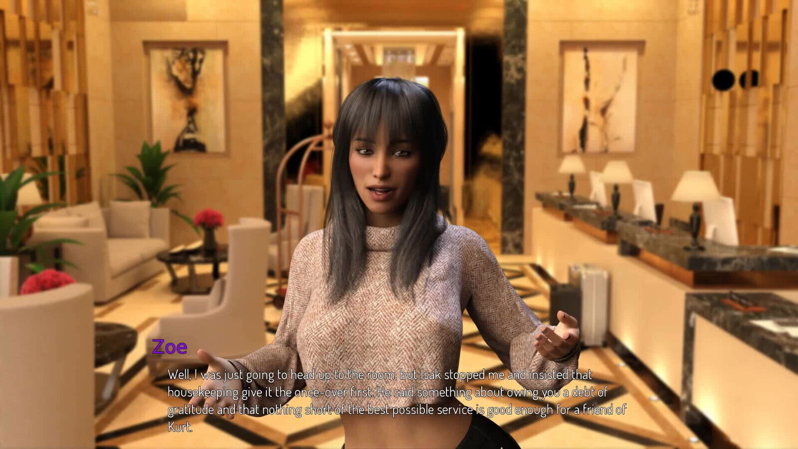 College Bound Arctic Adventure: girl hotel