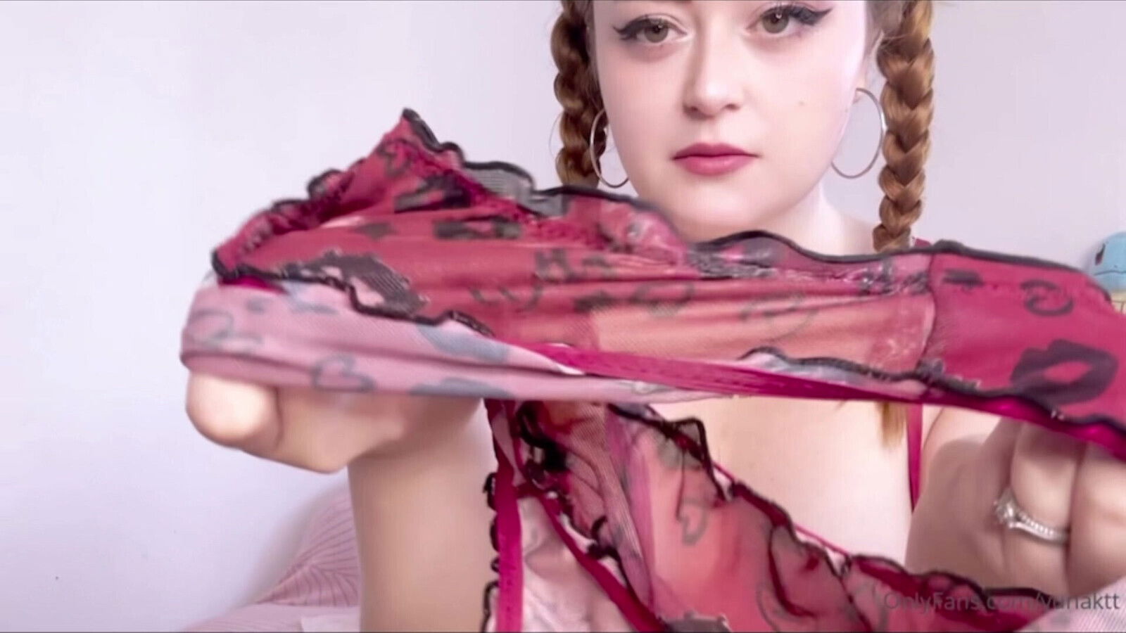 left CUCKOLD sniffing panties after CHEATING