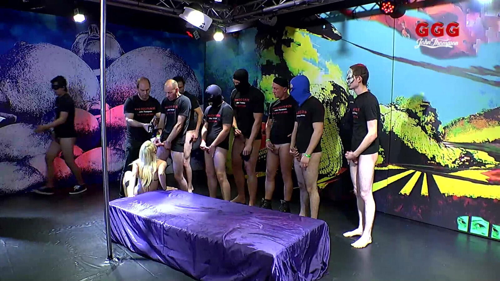 John Thompson- Ashlee Lines Huge Dicks Suck Fuck Wild Gangbang