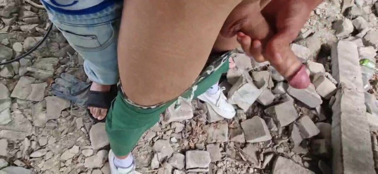 Twink Lost Ruins. Watcher Stepdaddy Fucked Without Condom Cum.