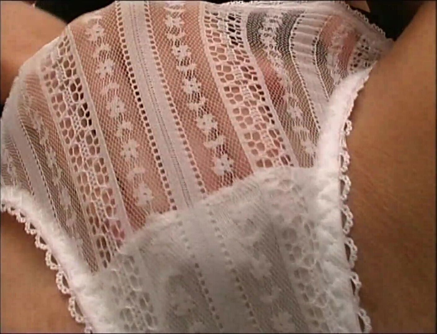 Beautiful MILF Sexy Underwear with Nice Touches Pussy