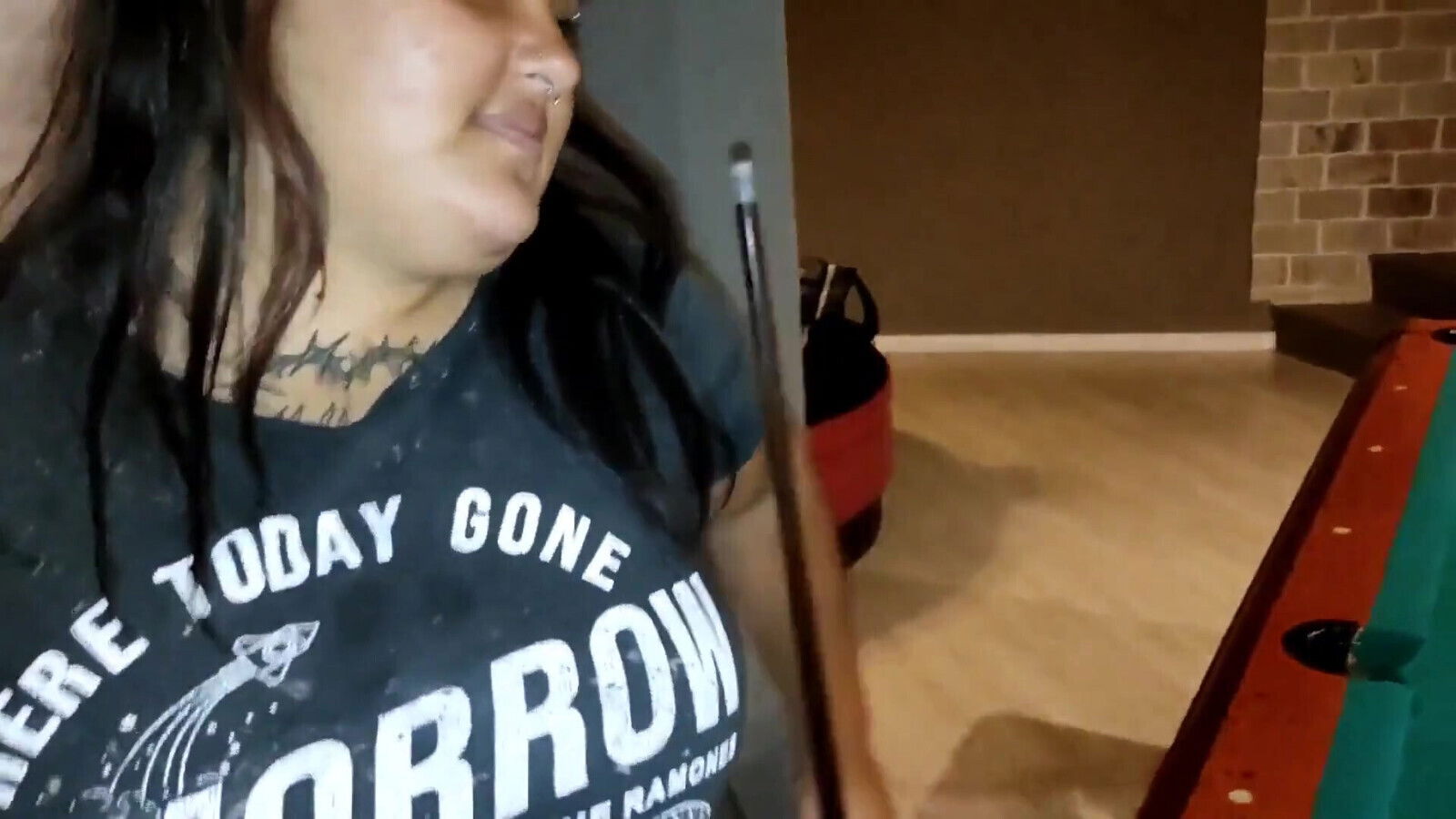 Playing Some Pool Games with Stepsister Ends Hardcore