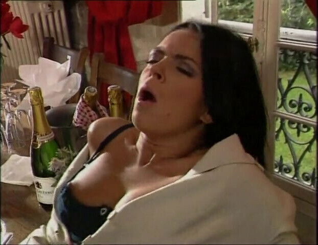 Lady house fucked table living room