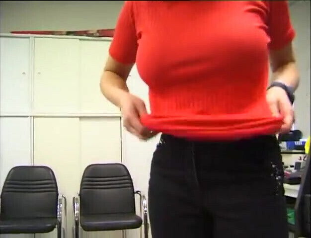 Busty german milf blowing