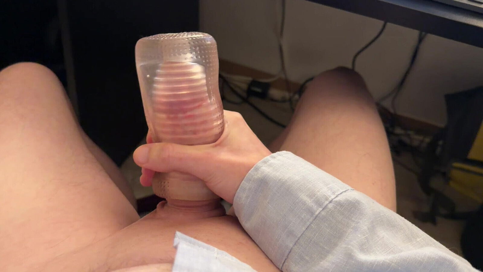 Twice cumshot Fleshlight