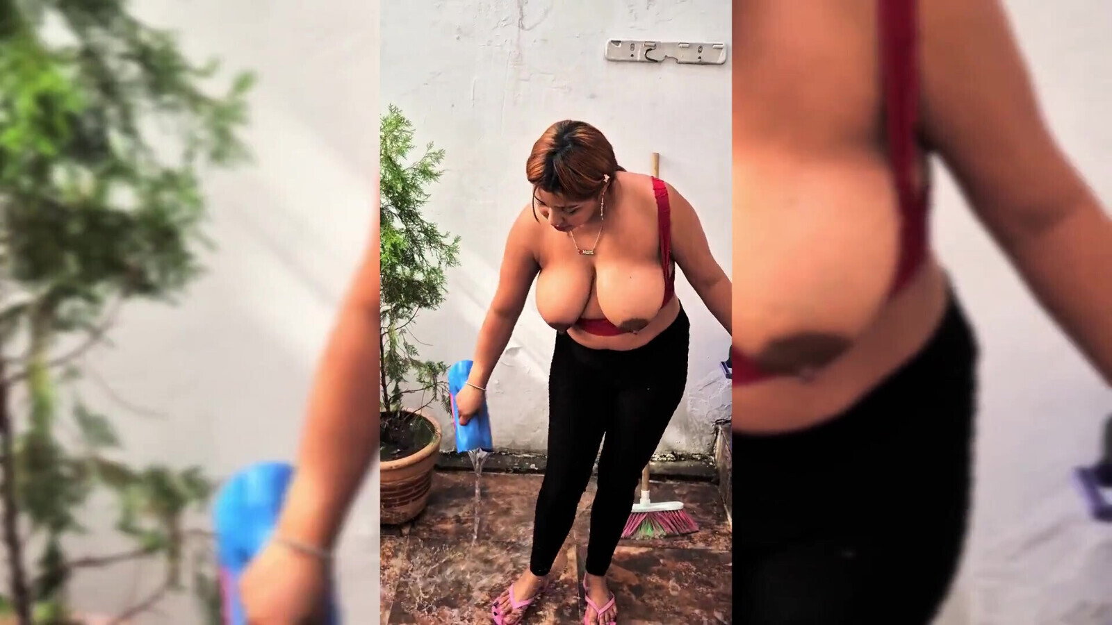 Step-cousin Cleans House Fucking Her. United States American