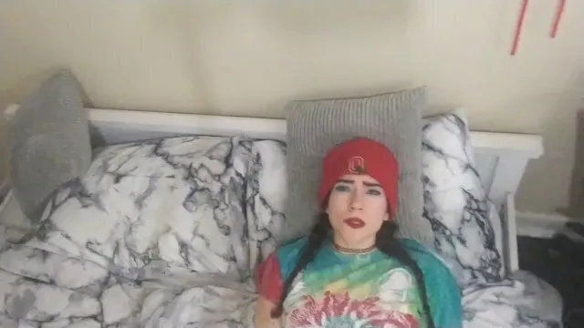 Face while Masturbating Cumming