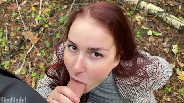 Blowjob Park from Red-haired Girl Coat.