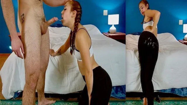 Fuck Mouth Yoga Pants