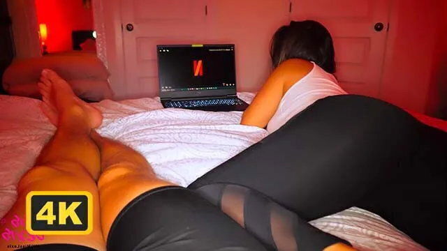 Netflix Chill with Neighbour Finished Creampie