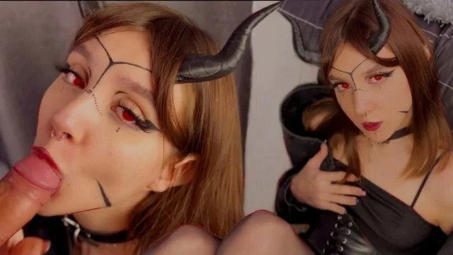 Sexy Succubus Seduced Face after Good Fuck