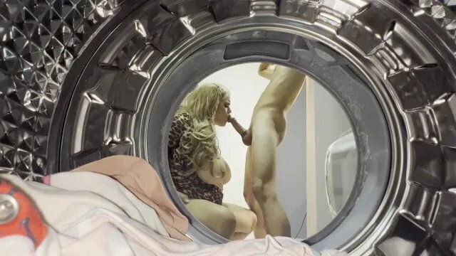 Stepsister gets Trapped Washing Machine Help