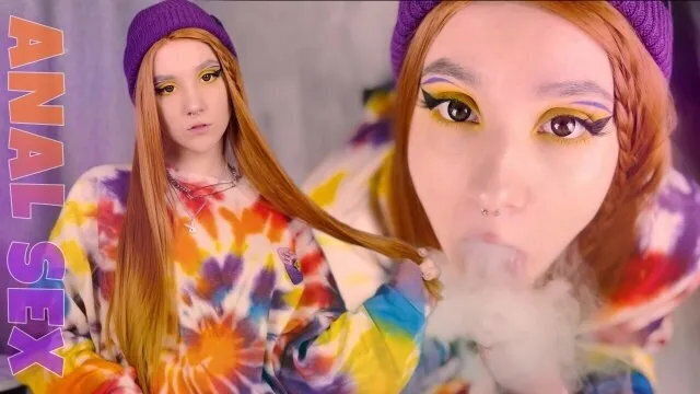 Hair Cutie Presented after Blowjob