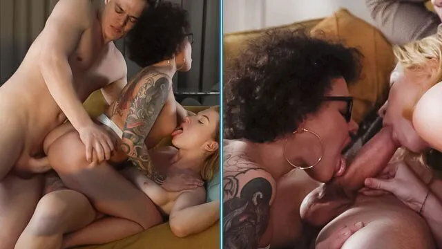 Steamy Threesome. Best Movie