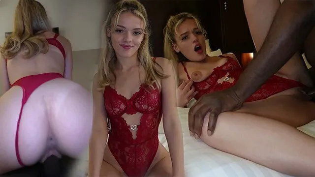 Young French Student with Nice gets Fucked Hotel Room