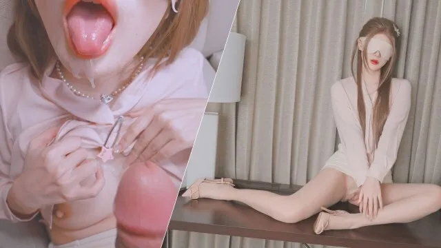 Asian Secretory Cheating Work. Fucks Sucks Boss Creamp...