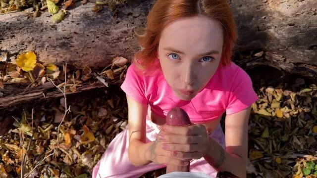 Strange Girl Forest Fucked Right