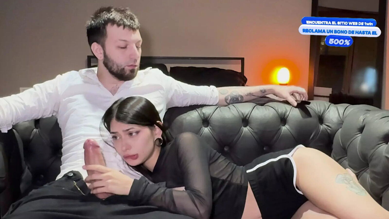 Love Watching Netflix with Stepdad, Your Lap?