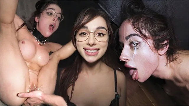 Submissive Whore Cleans Floor Audrey Reid