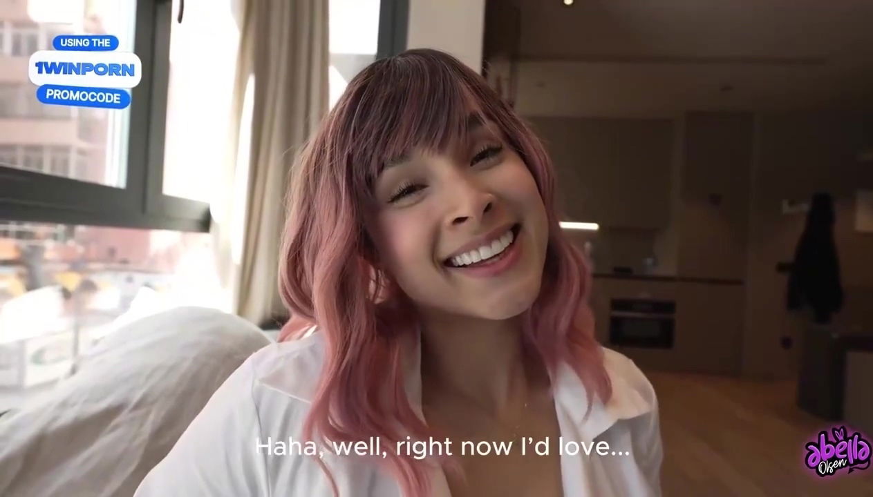 Sweet Abella Olsen Reverse Cowgirl