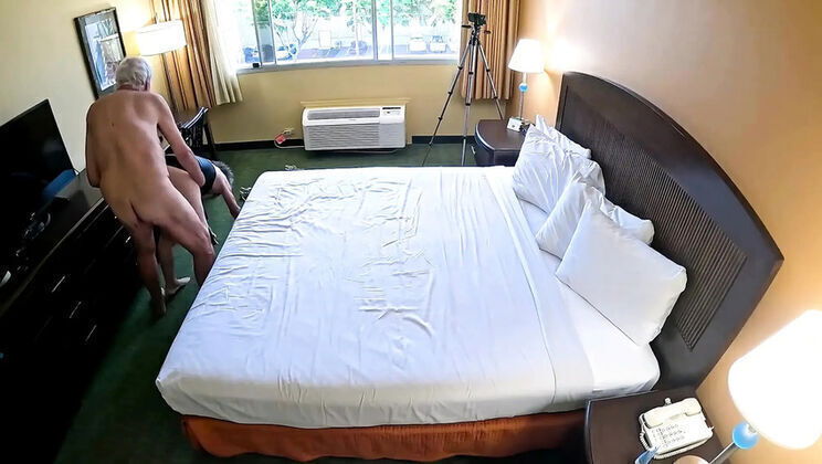 Amateur Couple Frenzy Fuck Airport Hotel Room Hairy MILF Takes Cumshot Missionary Doggy