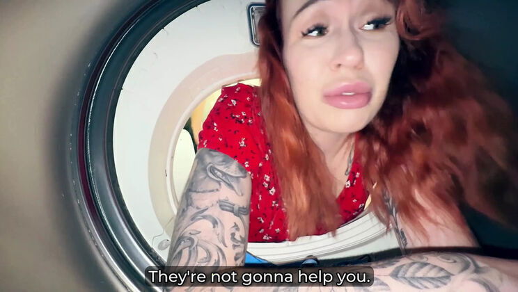 Stepmom Stuck Washer Gets Fucked Hard Step Creampie Finish