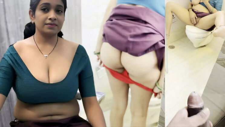 Desi Bhabhi Caught Changing Clothes Doggy Fuck Bathroom