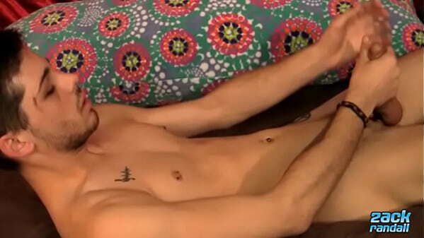 ZackRandall: Caleb Grey Strokes Hairy While Watching Sexy British