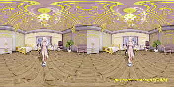 VR180 FuwaMoco Dance hololive Hentai