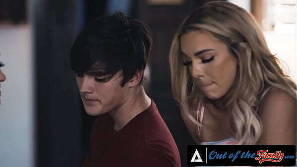 FAMILY Horny MILF Threesome With Stepfamily