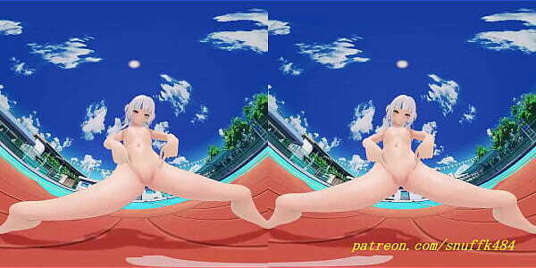 VR180 Gura nude Dance hololive Hentai