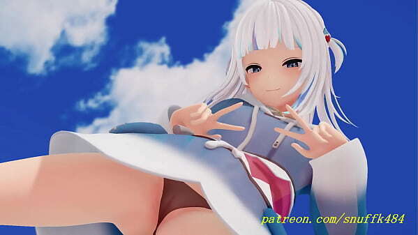 noVR Gura Dance hololive Hentai