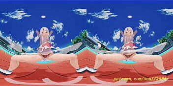 VR180 Gura Dance hololive Hentai