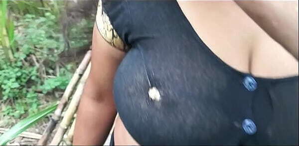 fucked sexy wife sugarcane field Nihura'_s ass, full