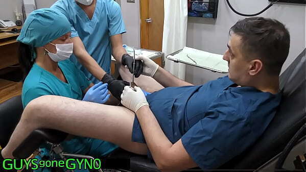 Male &amp_ Female Nurses Learn Sound Canada'_s Penis