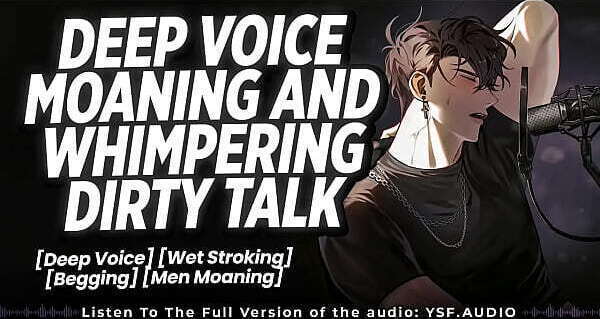 Stroking Moaning until Breed Fleshlight! Deep Voice Dirty Talk