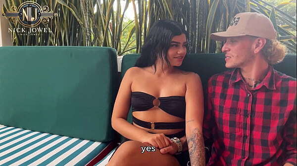 From romantic proposal unexpected threesome!