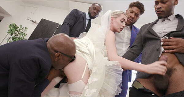 Slammed brides Goes Wet, Emily Belle, 5on1, ATM, Balls Deep, DVP, Rough Sex, Gapes, Drink, Shower, Mouth, Swallow AH170